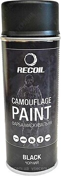 Фото RecOil Camouflage Paint 400 мл Black Чорний (HAM109)