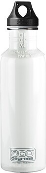 Фото 360 Degrees Stainless Steel Bottle White (STS 360SSB750WHT)