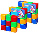 Фото M-Toys Кубики кольорові 9 шт (151124)