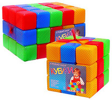 Фото M-Toys Кубики кольорові 27 шт (130186)