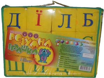 Фото Bamsic Кубики Літери Український алфавіт (127/2-Б3)