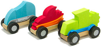 Фото Fat Brain Toys Автомобильчики ModMobiles Set B (FA108-2)