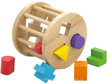 Фото Viga Toys Коло з геометричними фігурами (54123)
