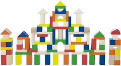 Фото Viga Toys Місто 100 блоків (50334)