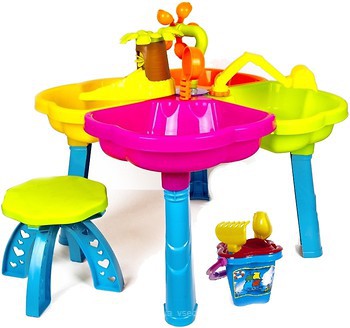 Фото Kinder Way Ігровий столик з пісочним набором (01-122)