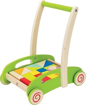 Фото Hape Каталка з кубиками (37101)