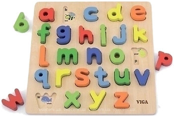 Фото Viga Toys Рядкова літера алфавіту (50125)