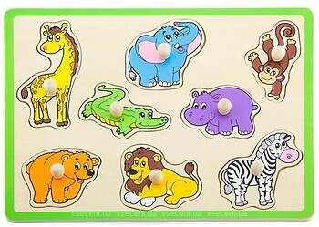 Фото Viga Toys Дикі звірі (50019)