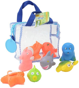Фото Baby Team Набор игрушек для ванны Подводный мир (9005)