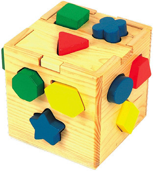Фото Мир деревянных игрушек Логический кубик (Д014)