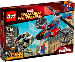 Фото LEGO Hero Factory Рятувальний гелікоптер Людини-павука (76016)