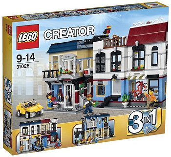 Фото LEGO Creator Веломагазин и кофейня (31026)