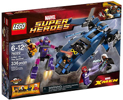 Фото LEGO Super Heroes Люди Ікс проти Стража (76022)