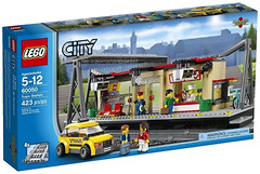 Фото LEGO City Железнодорожный вокзал (60050)