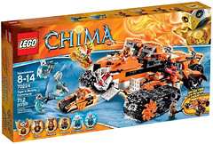 Фото LEGO Legends of Chima Передвижной командный пункт тигров (70224)