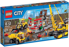 Фото LEGO City Знесення старої будівлі (60076)
