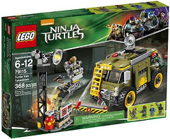 Фото LEGO Ninja Turtles Освобождение фургона черепашек ниндзя (79115)
