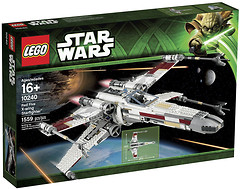 Фото LEGO Star Wars Зоряний винищувач Червона п'ятірка (10240)