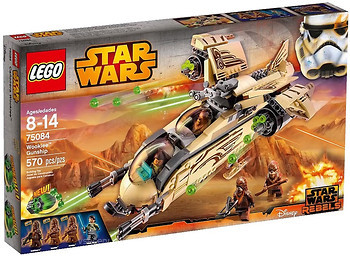 Фото LEGO Star Wars Бойовий корабель Вукі (75084)