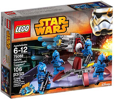 Фото LEGO Star Wars Елітний підрозділ Коммандос Сенату (75088)