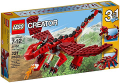 Фото LEGO Creator Огнедышащий дракон (31032)