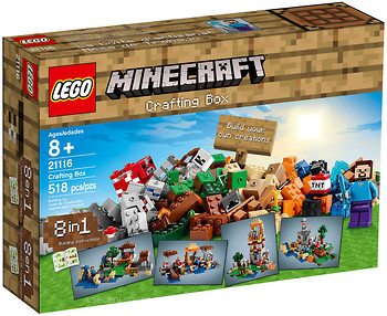 Фото LEGO Minecraft Набор для крафтинга 8 в 1 (21116)