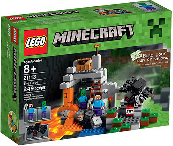 Фото LEGO Minecraft Печера (21113)
