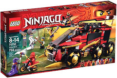 Фото LEGO Ninjago Мобільна база Ніндзя (70750)