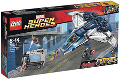 Фото LEGO Super Heroes Міська погоня на Квінджеті Месників (76032)