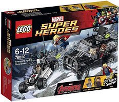 Фото LEGO Super Heroes Поединок Мстителей и Гидры (76030)