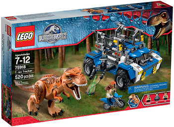 Фото LEGO Jurassic World Охотник на Тираннозавров (75918)