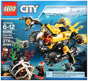Фото LEGO City Глибоководний човен (60092)