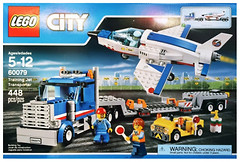 Фото LEGO City Транспортер для навчальних літаків (60079)