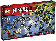 Фото LEGO Ninjago Битва механічних Титанів (70737)