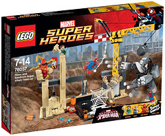 Фото LEGO Super Heroes Носорог и Песочный Человек против Супергероев (76037)