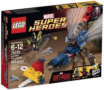 Фото LEGO Super Heroes Вирішальний бій Людини-Мурахи (76039)