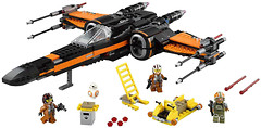 Фото LEGO Star Wars Зоряний винищувач X-Wing По Дамерона (75102)