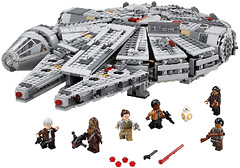 Фото LEGO Star Wars Тисячолітній сокіл (75105)
