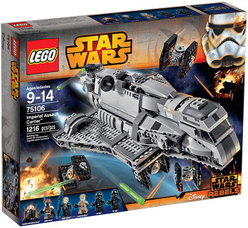 Фото LEGO Star Wars Імперський десантний корабель (75106)