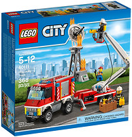 Фото LEGO City Вантажівка пожежної команди (60111)