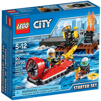 Фото LEGO City Стартовий набір Пожежники (60106)