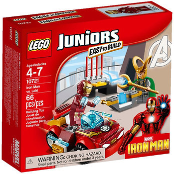 Фото LEGO Juniors Залізний Чоловік проти Локі (10721)