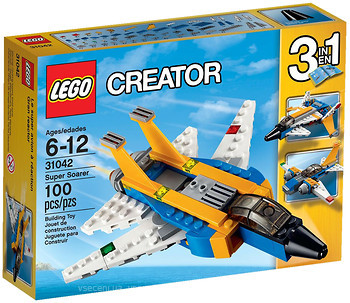 Фото LEGO Creator Реактивний літак (31042)