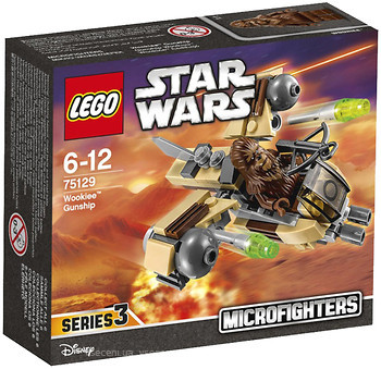 Фото LEGO Star Wars Мікровинищувач Вукі (75129)