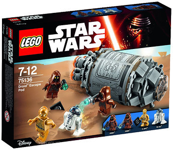 Фото LEGO Star Wars Спасательная капсула Дроида (75136)