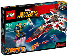 Фото LEGO Super Heroes Космічна місія Месників (76049)