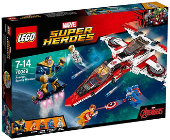 Фото LEGO Super Heroes Космічна місія Месників (76049)