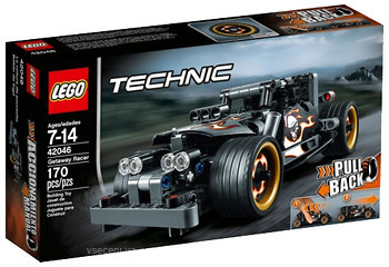 Фото LEGO Technic Гоночний автомобіль для втечі (42046)
