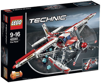 Фото LEGO Technic Пожежний літак (42040)