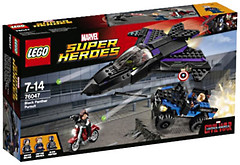 Фото LEGO Super Heroes Переслідування Чорної Пантери (76047)